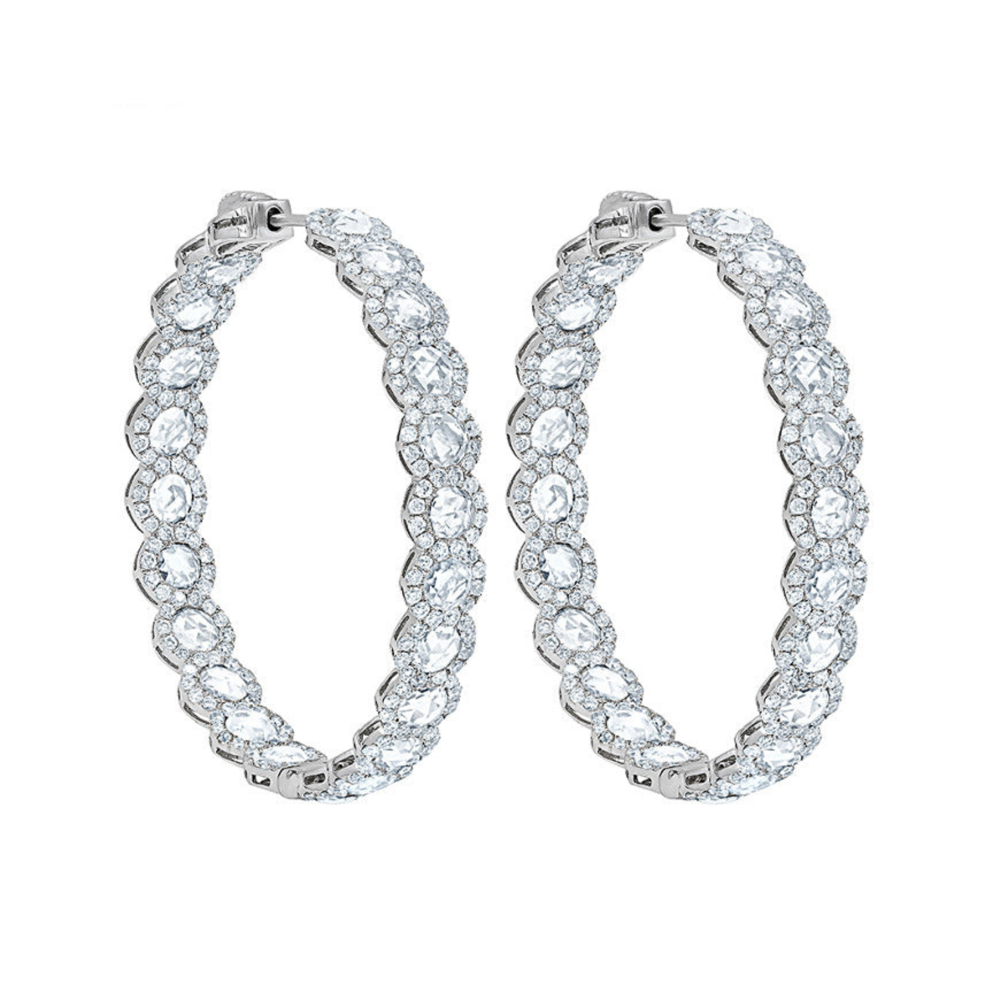 18 Kt White Gold Hoop Earrings with 5.90 cts.jpg