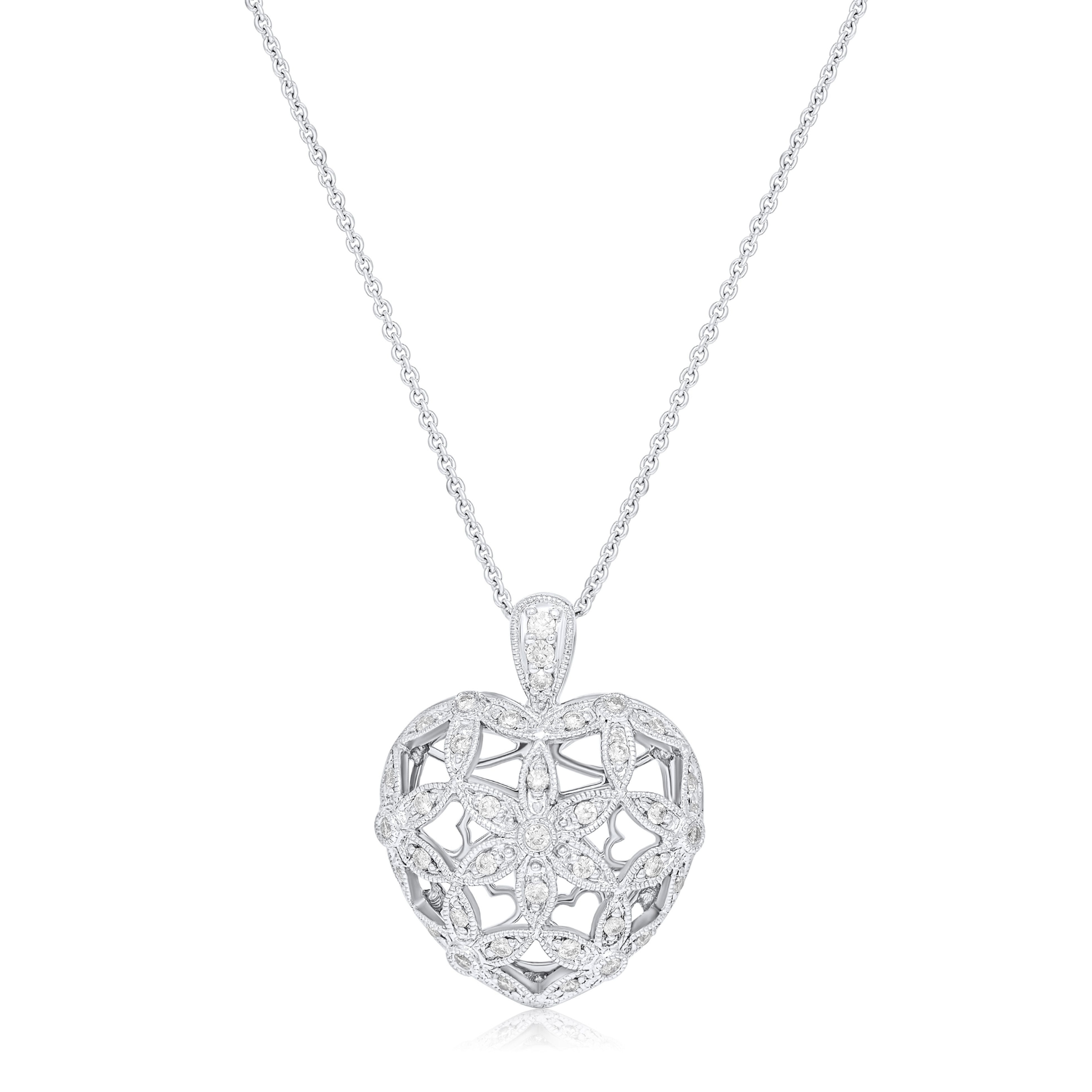 18kt White Gold Heart Shaped Diamond Pendant with 1.20 Cts.jpg