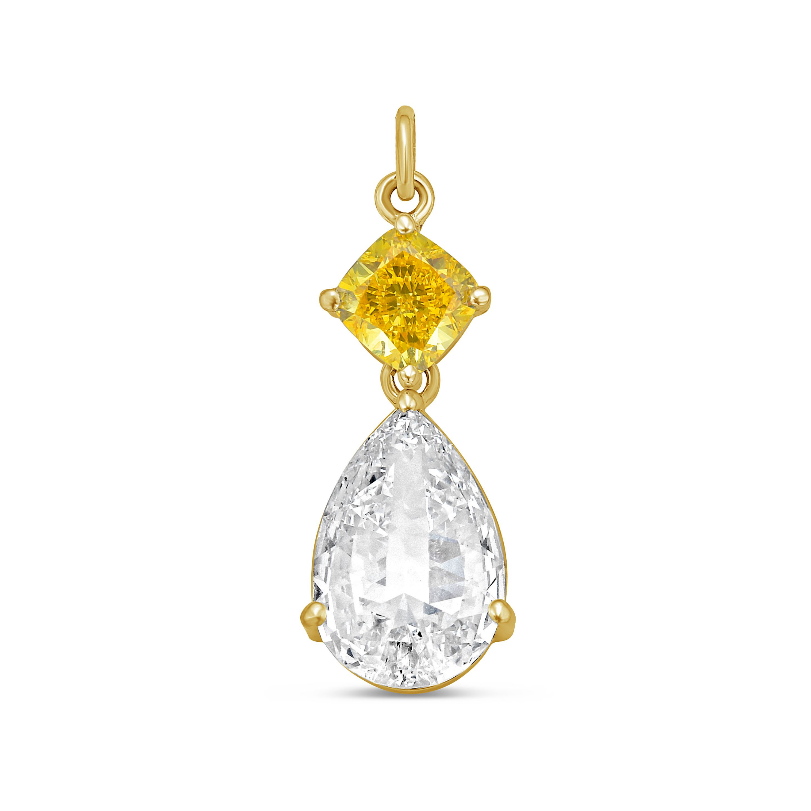 2 stone necklace
