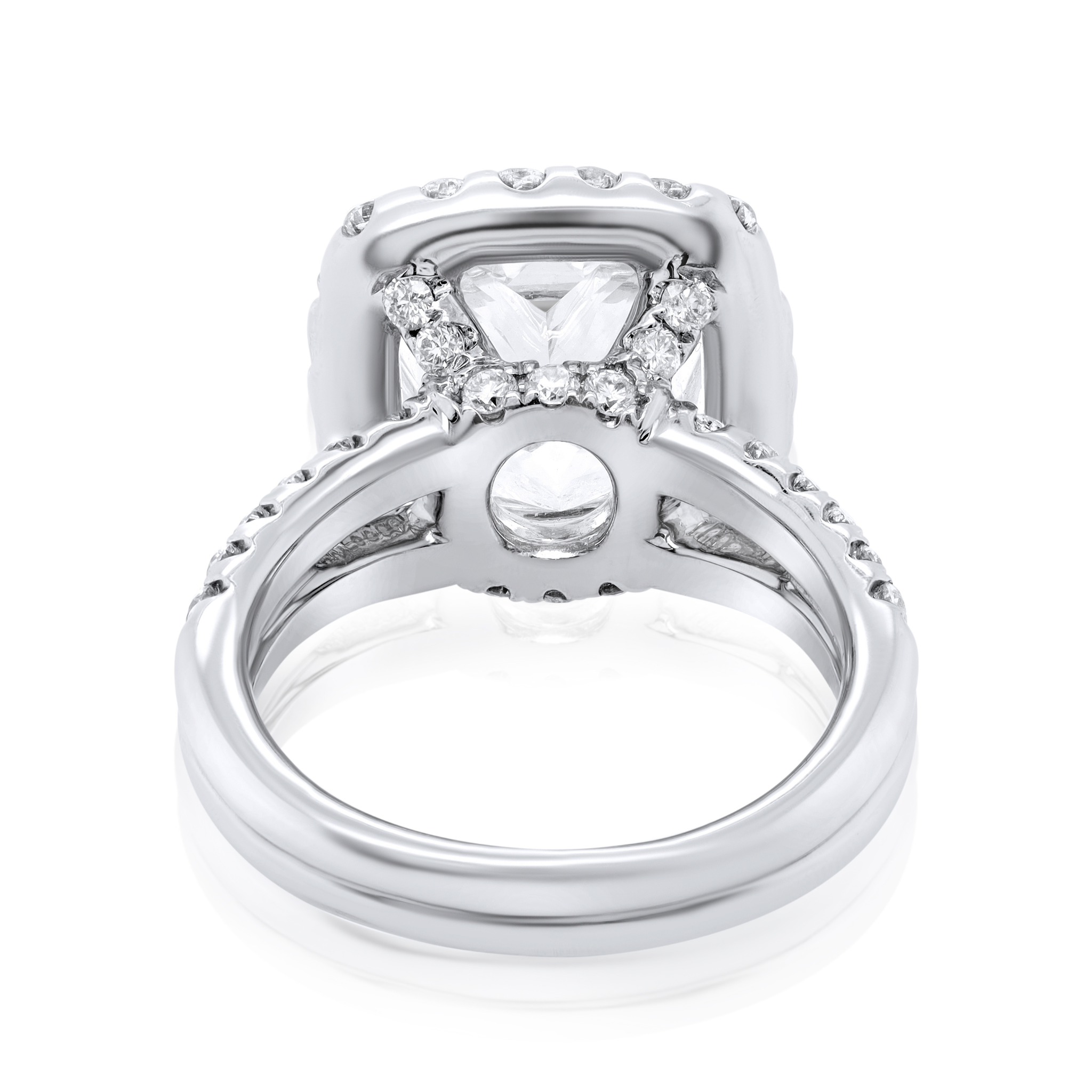 cushion cut ring