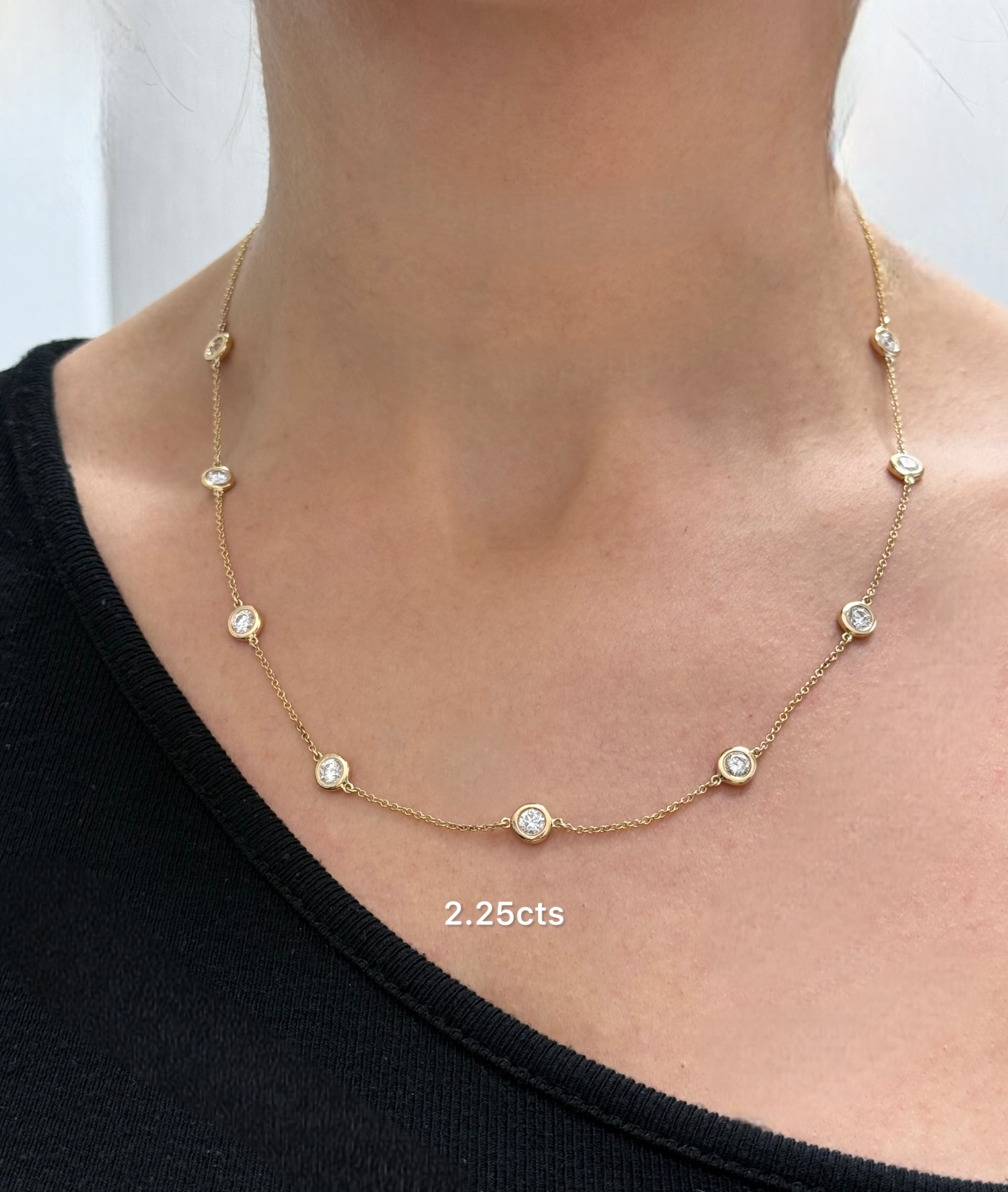 Lab Grown Diamonds By The Yards Necklace