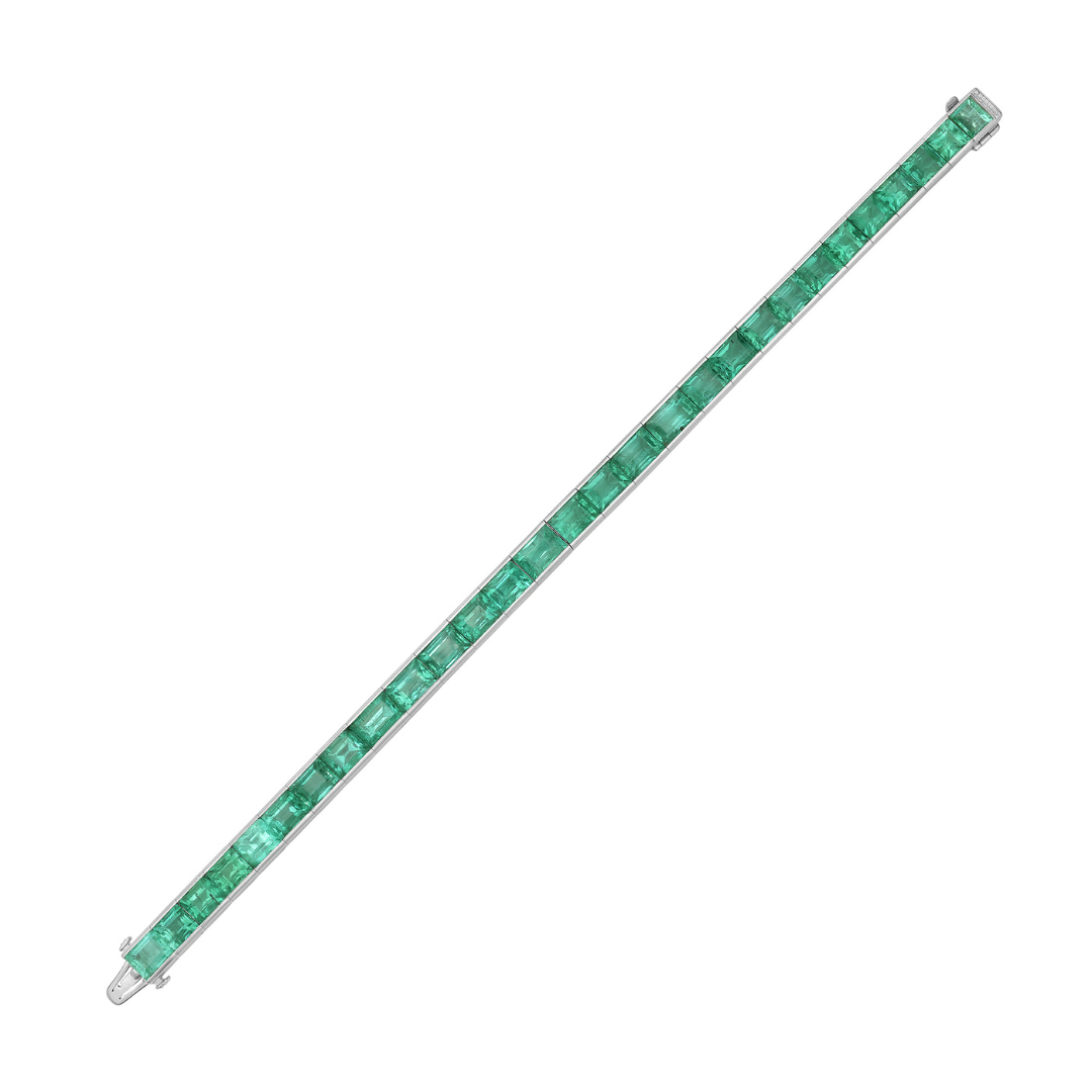 Emerald Tennis Bracelet