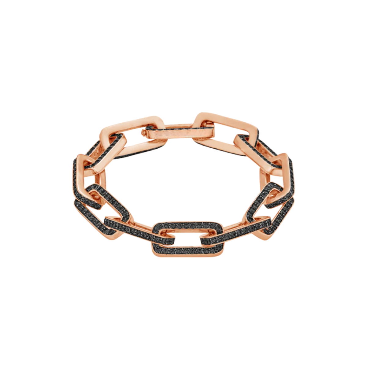 Black Diamond Link Bracelet
