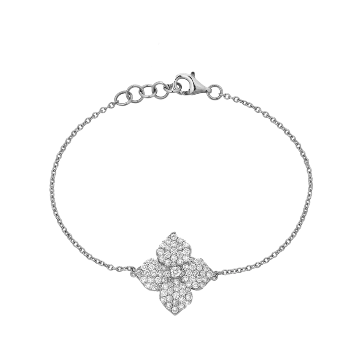 Small Diamond Fleur Bracelet