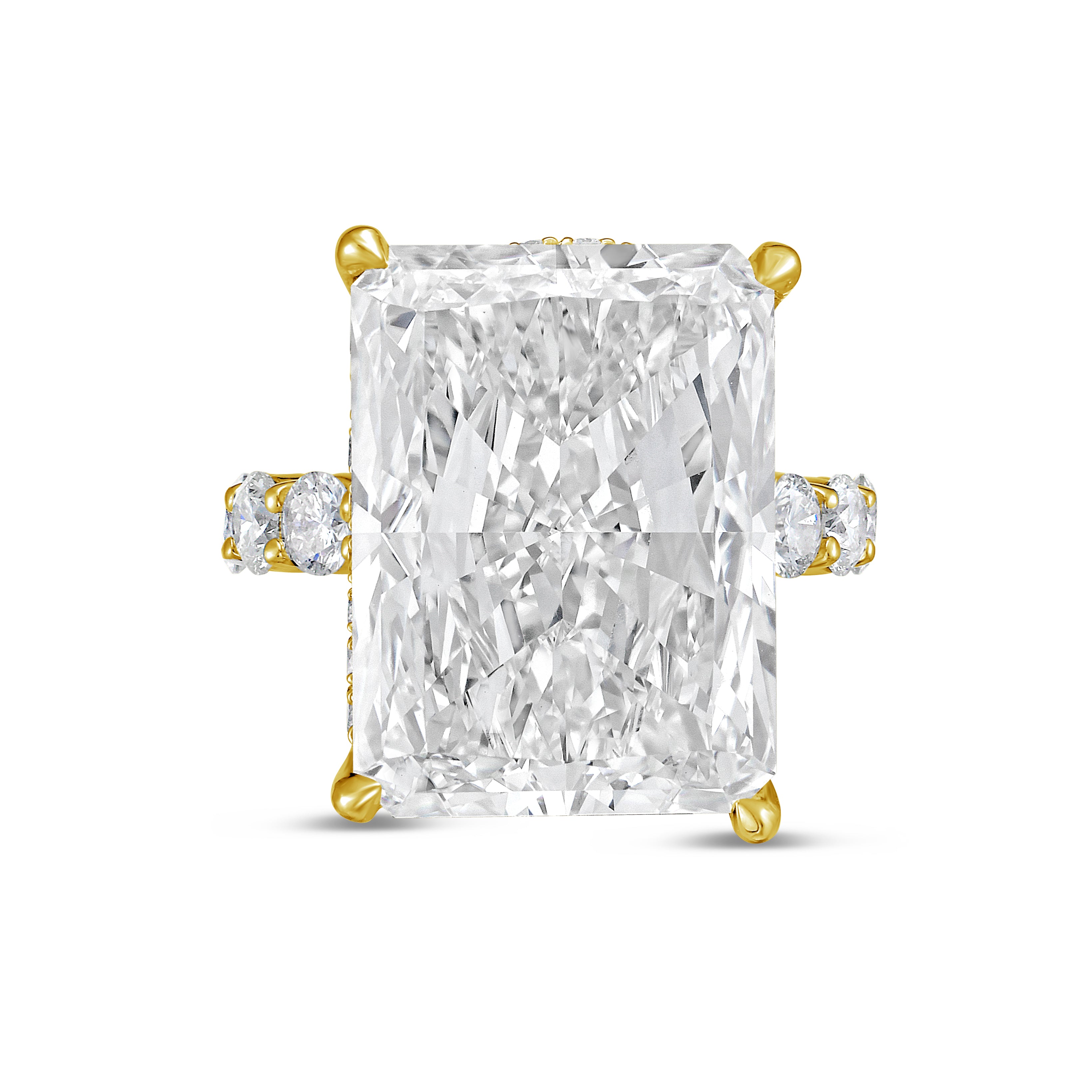 Lab Grown Radiant Diamond  Ring