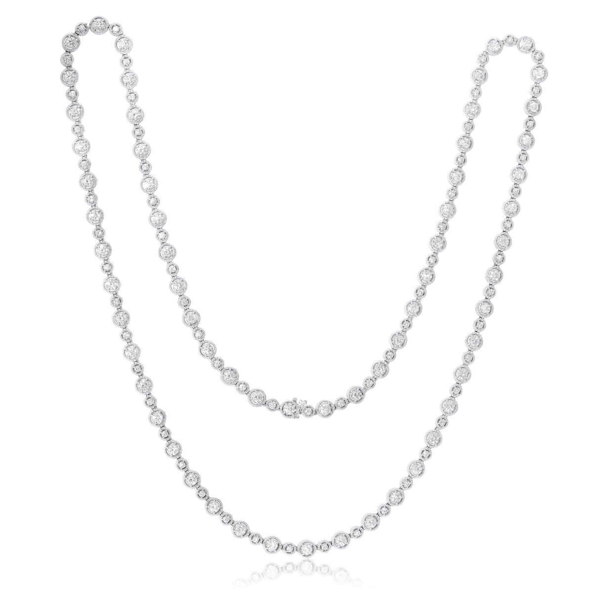 Alternating Diamond Necklace