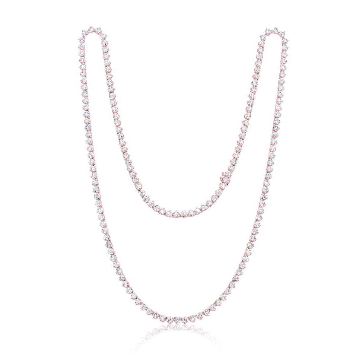 Riviera Diamond Tennis Necklace