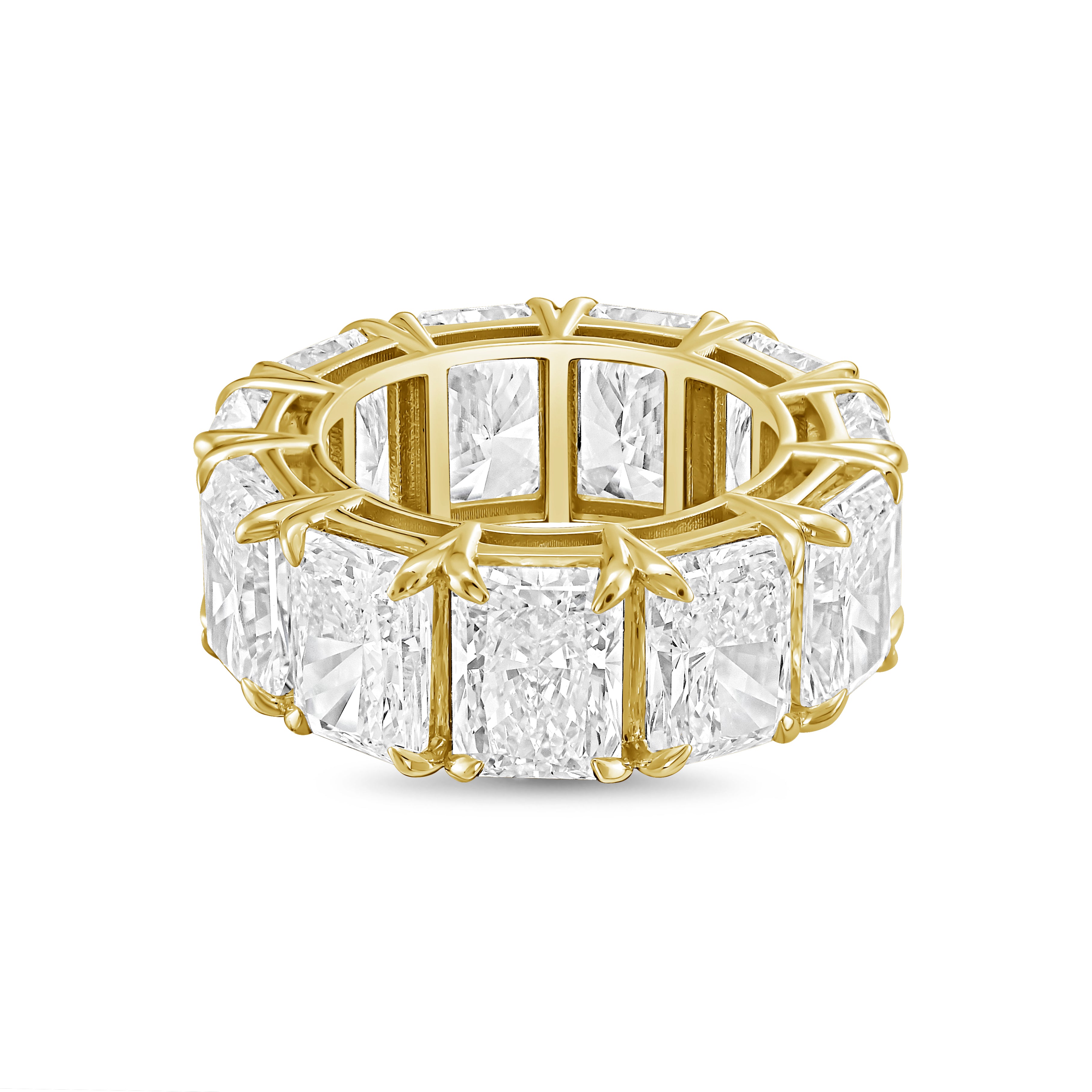 Lab Grown Radiant Eternity Band