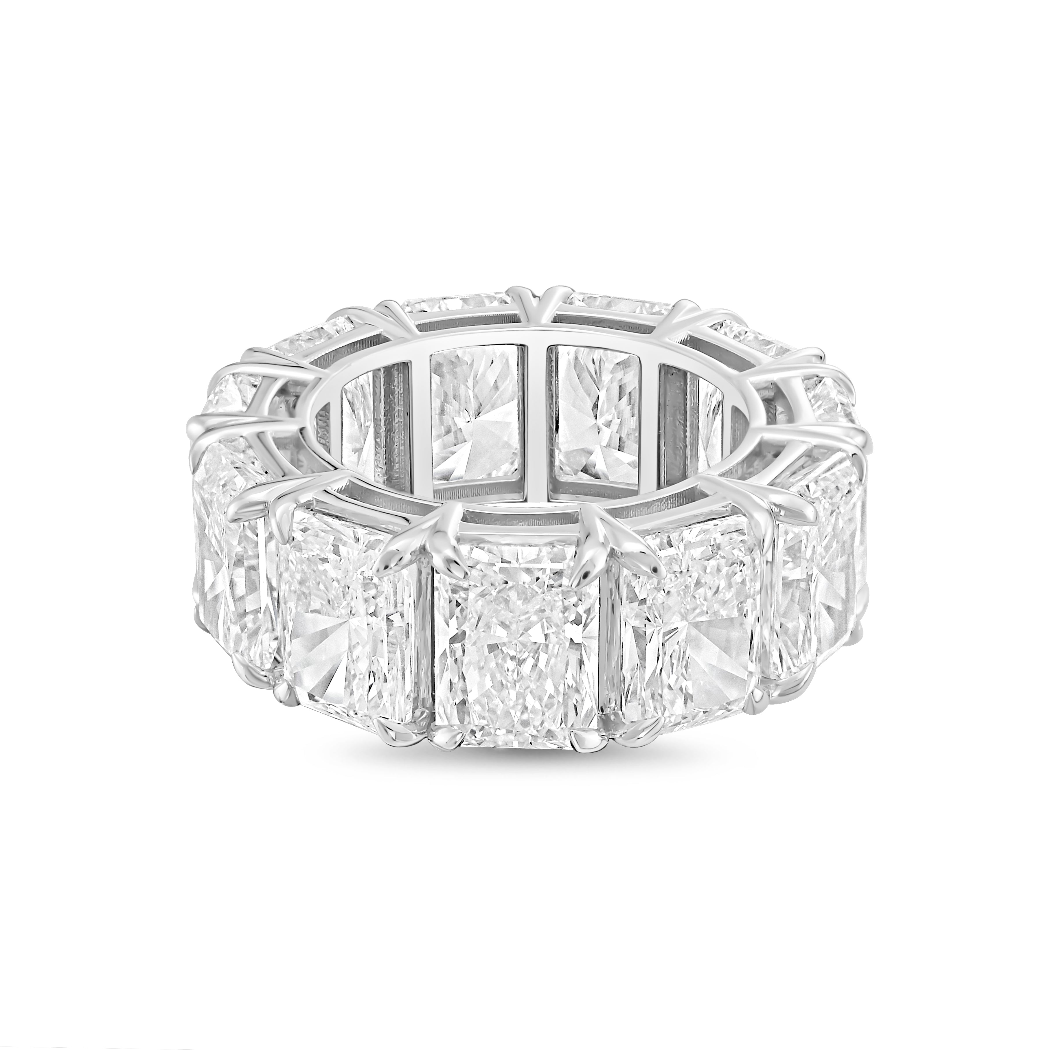 Lab Grown Radiant Eternity Band | Diana M Jewels all