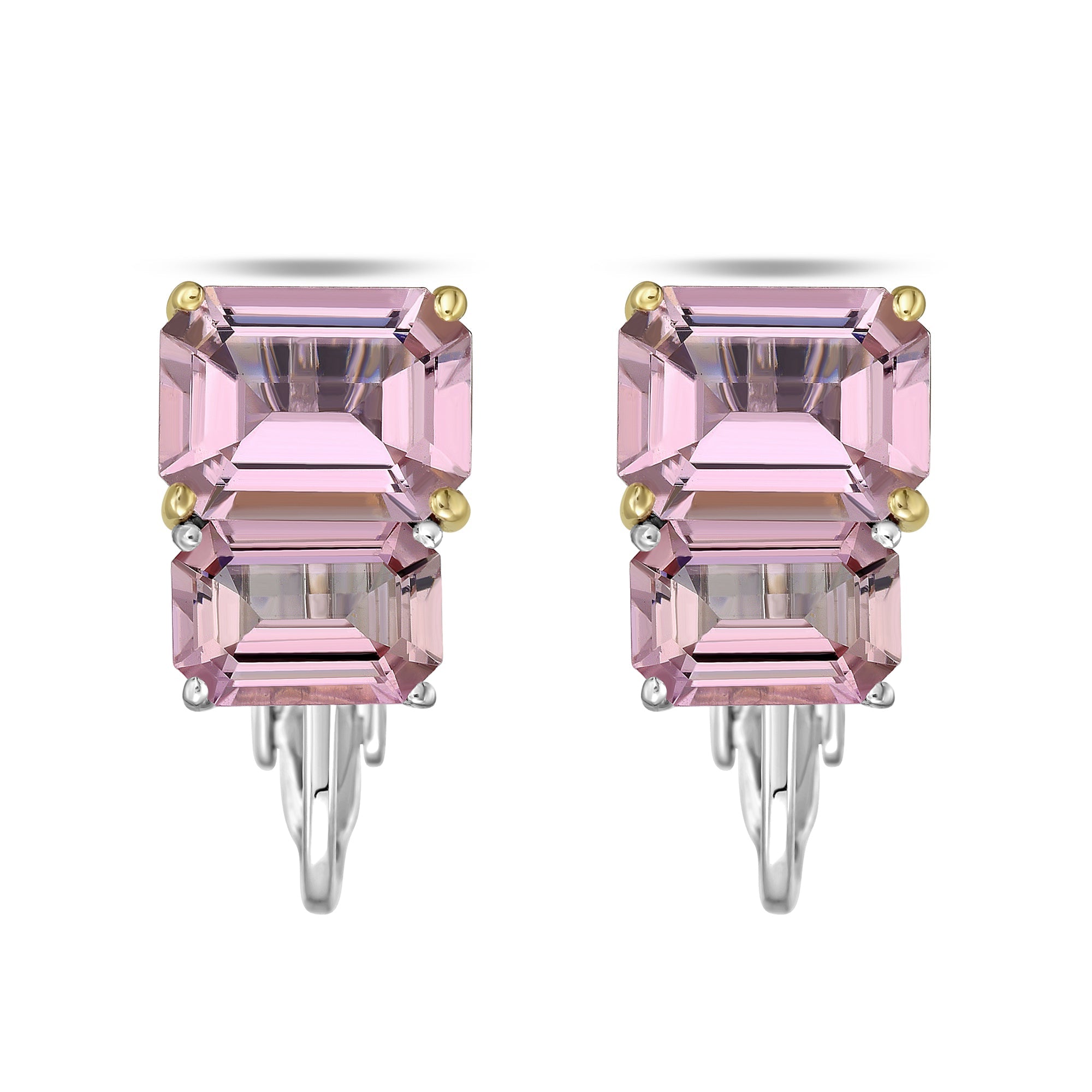 Pink Tourmaline Earrings