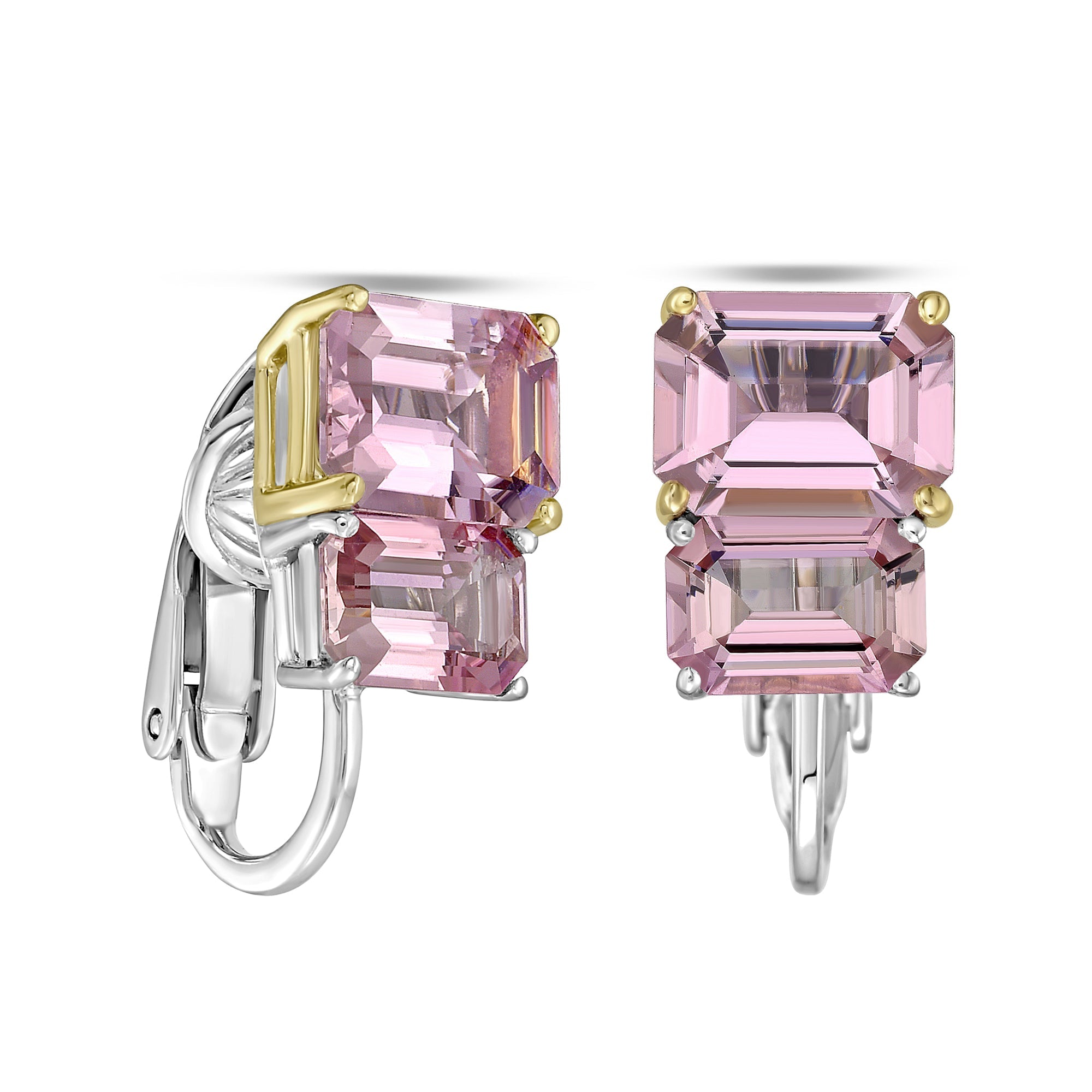 Pink Tourmaline Earrings