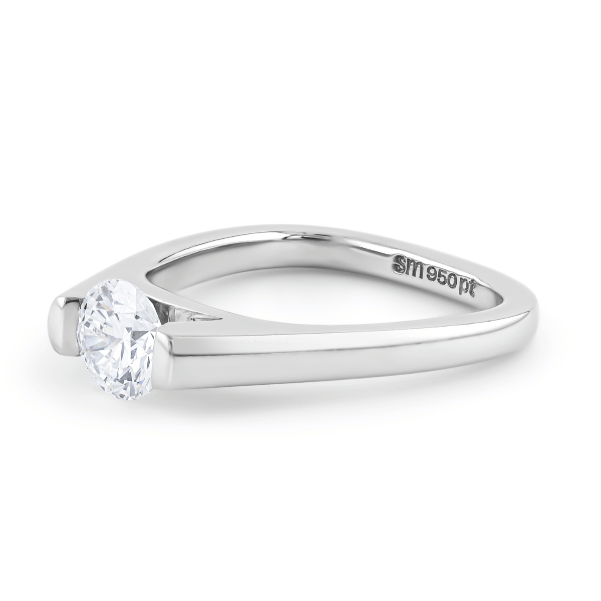 Solitaire Round Ring