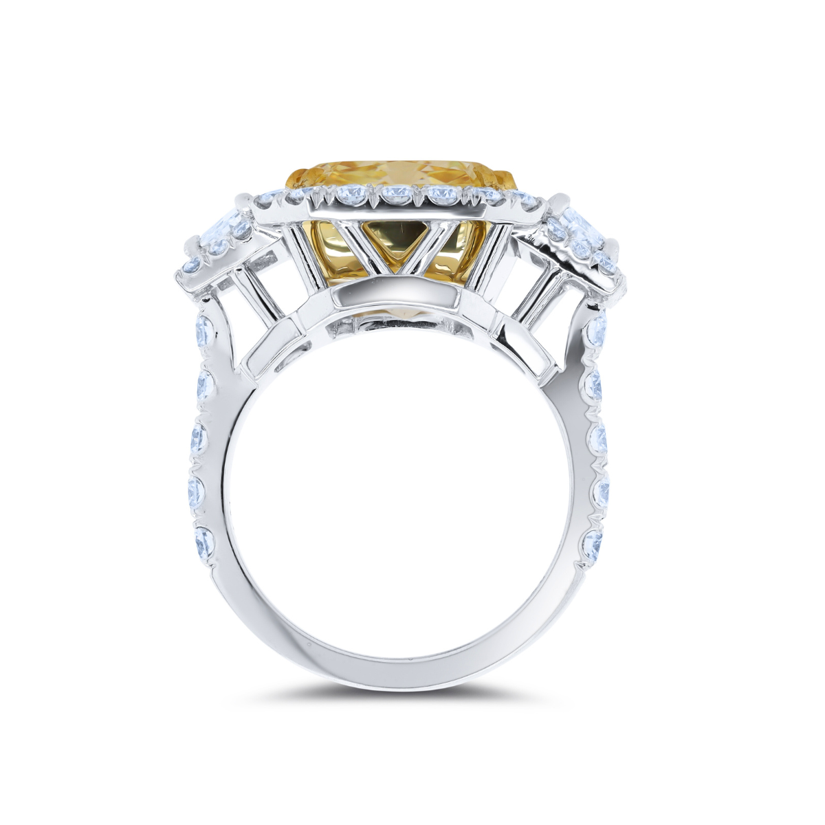 9.17ct Radiant Cut Diamond Ring