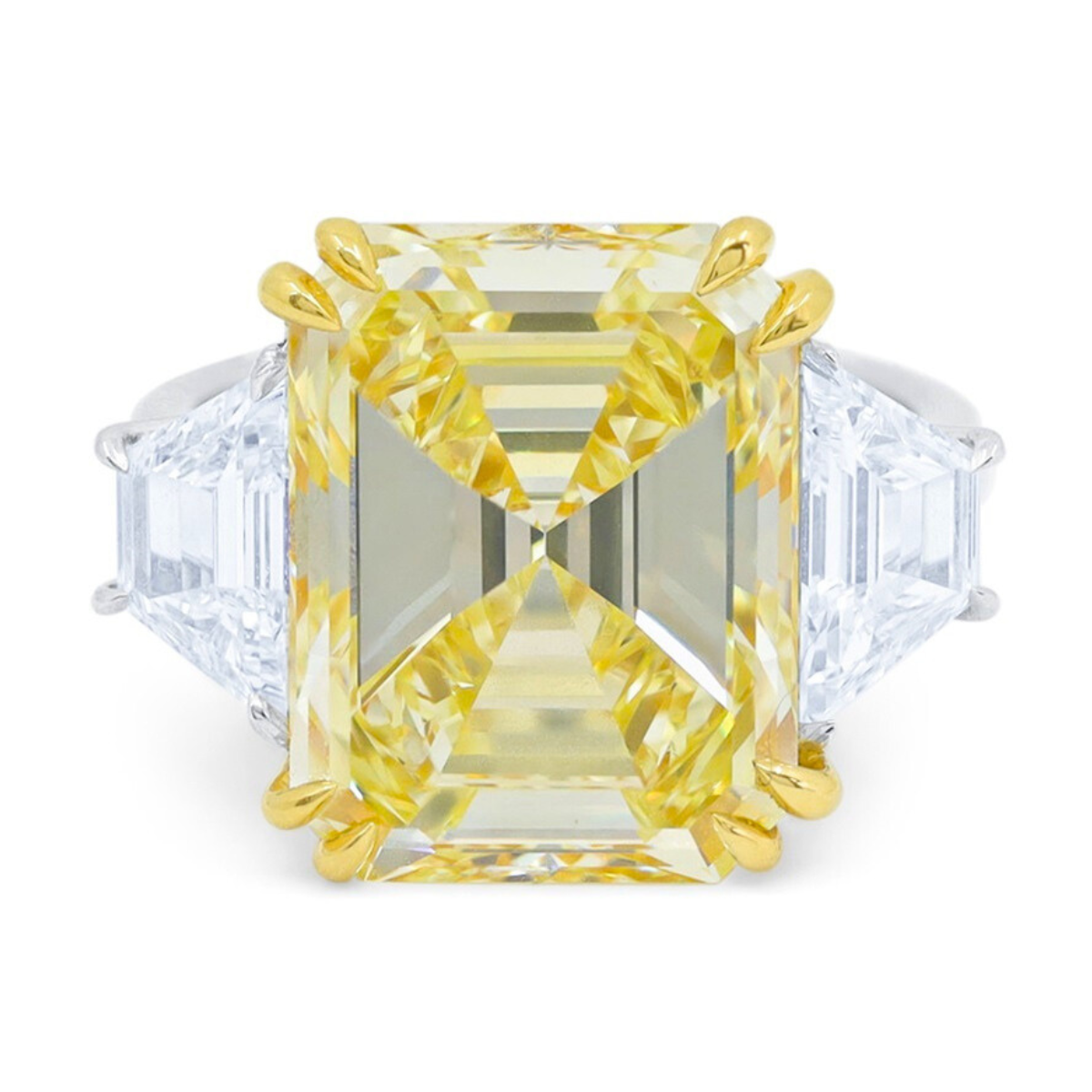 yellow diamond engagement rings meaning