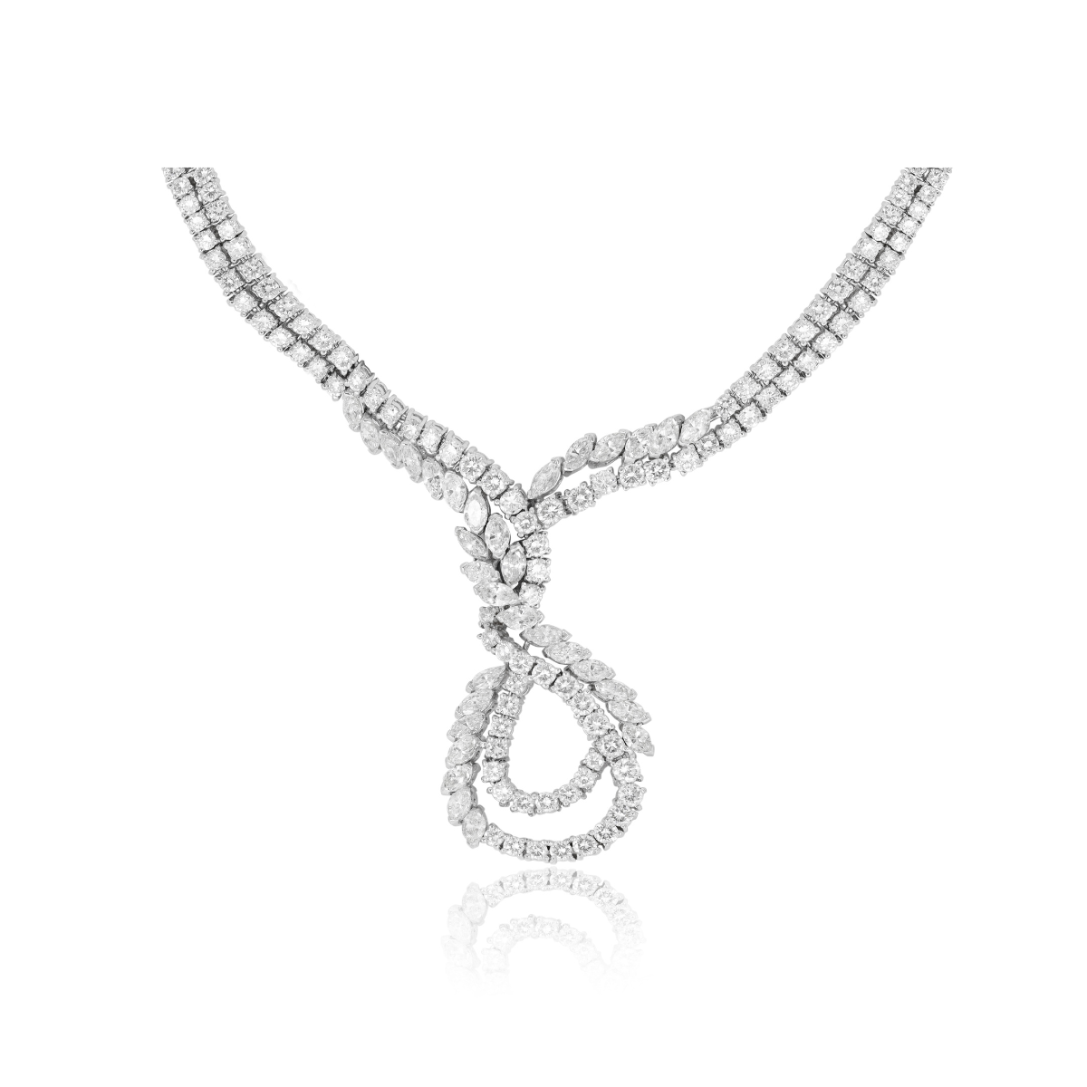 27.90cts Diamond Necklace