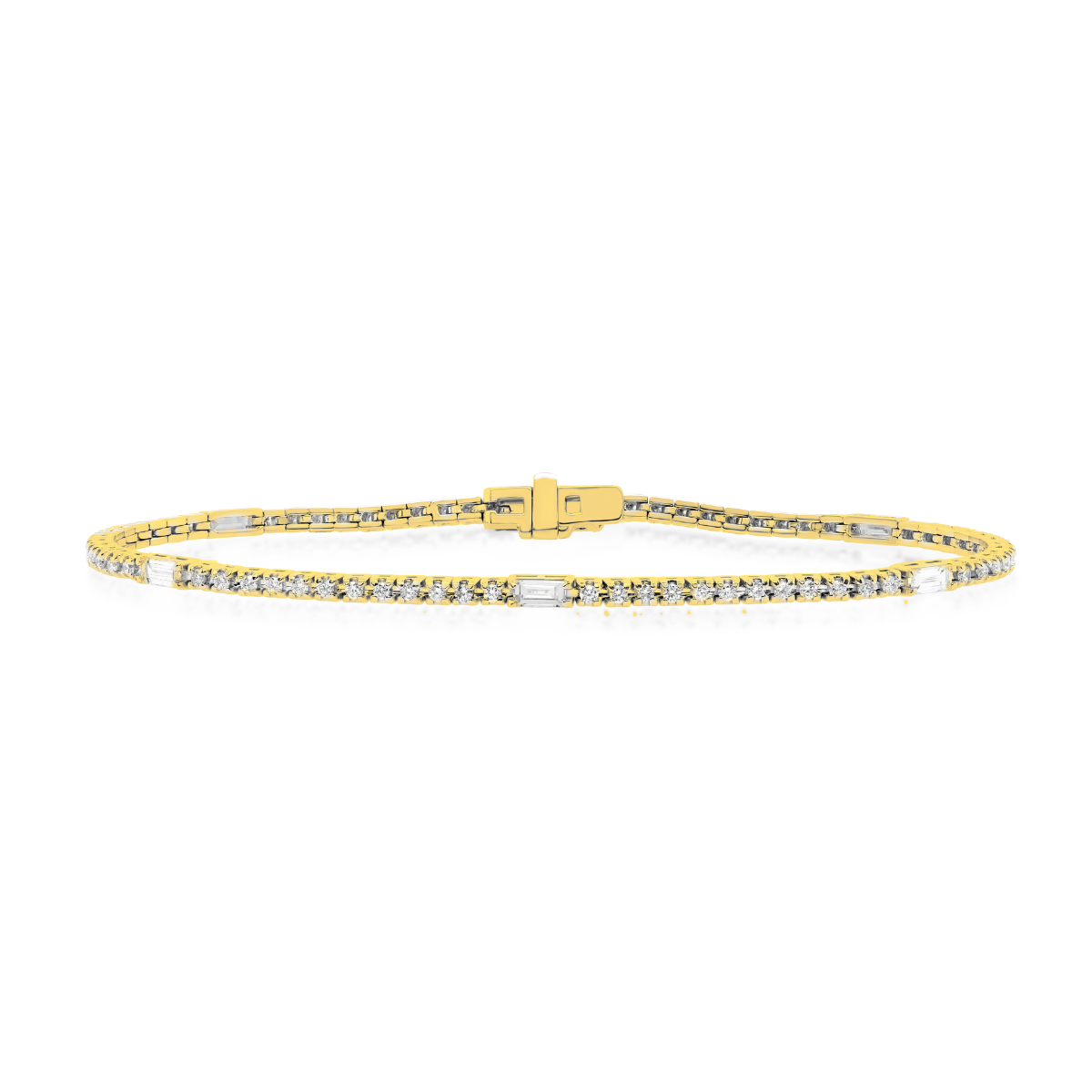 Baguette Tennis Bracelet