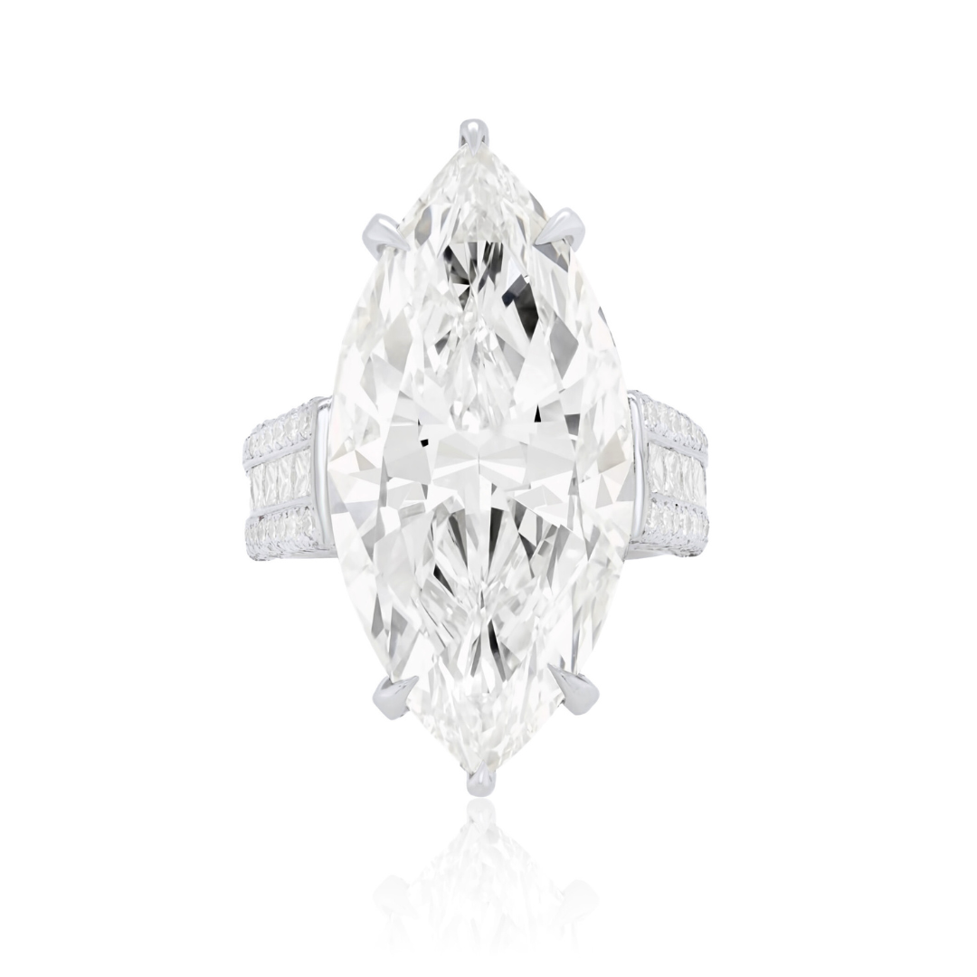 19.85ct Marquise Diamond Ring