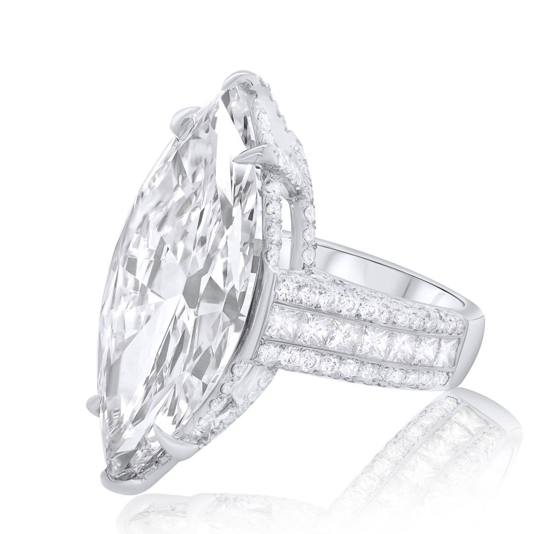 19.85ct Marquise Diamond Ring