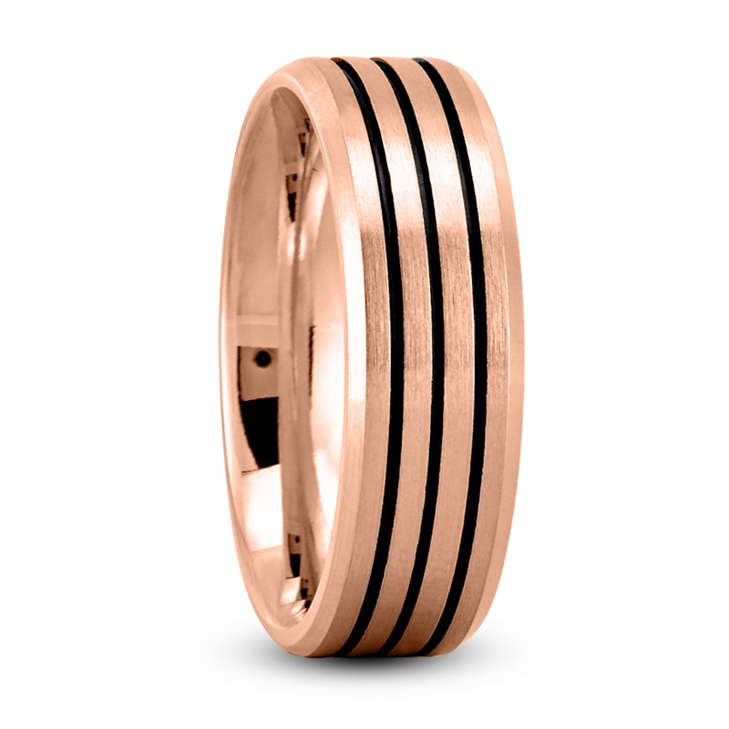 Triple Stripe Black Onyx Band