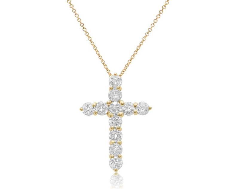 Lab Grown Cross Pendant