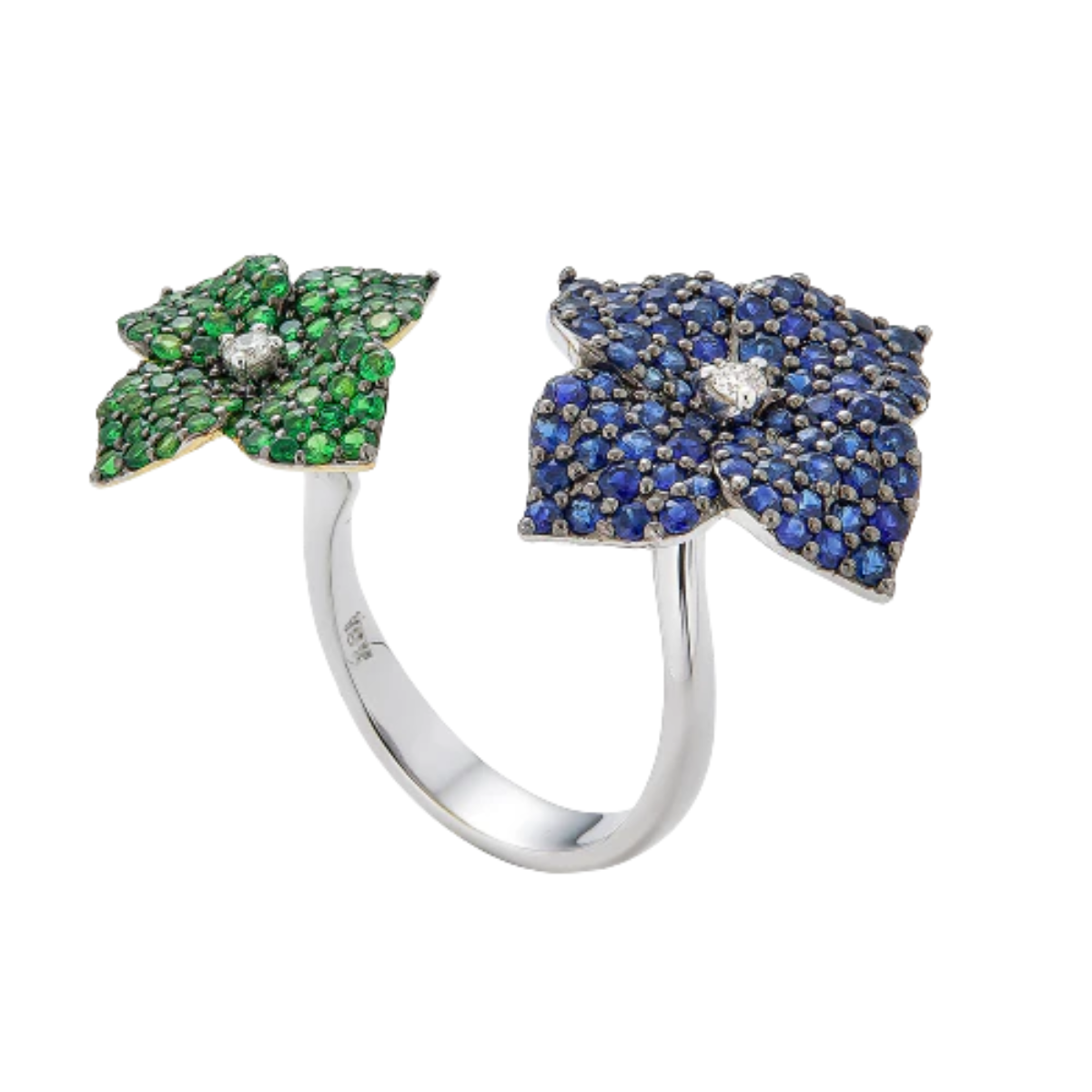 FLEUR DOUBLE FLOWER RING