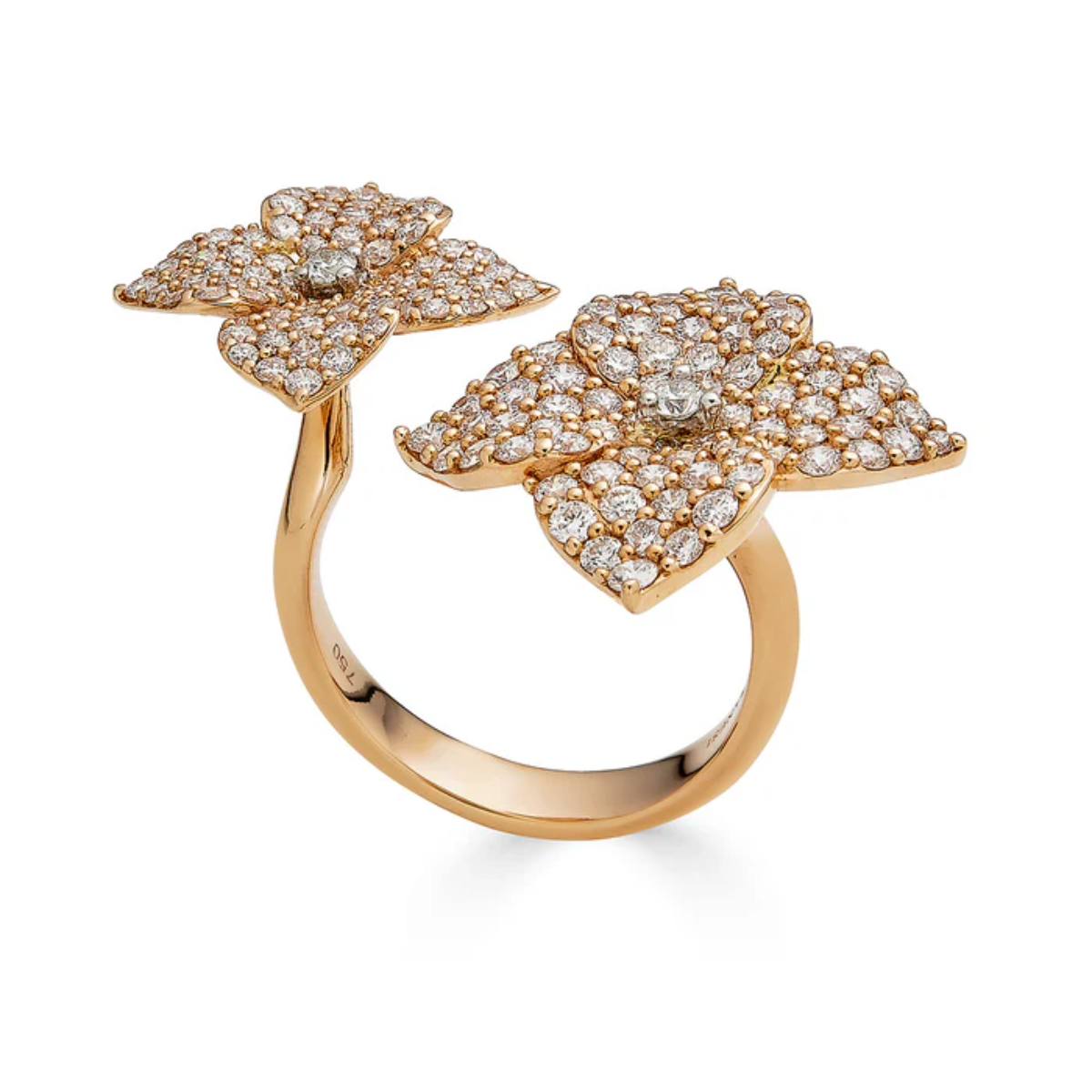 FLEUR DOUBLE FLOWER RING