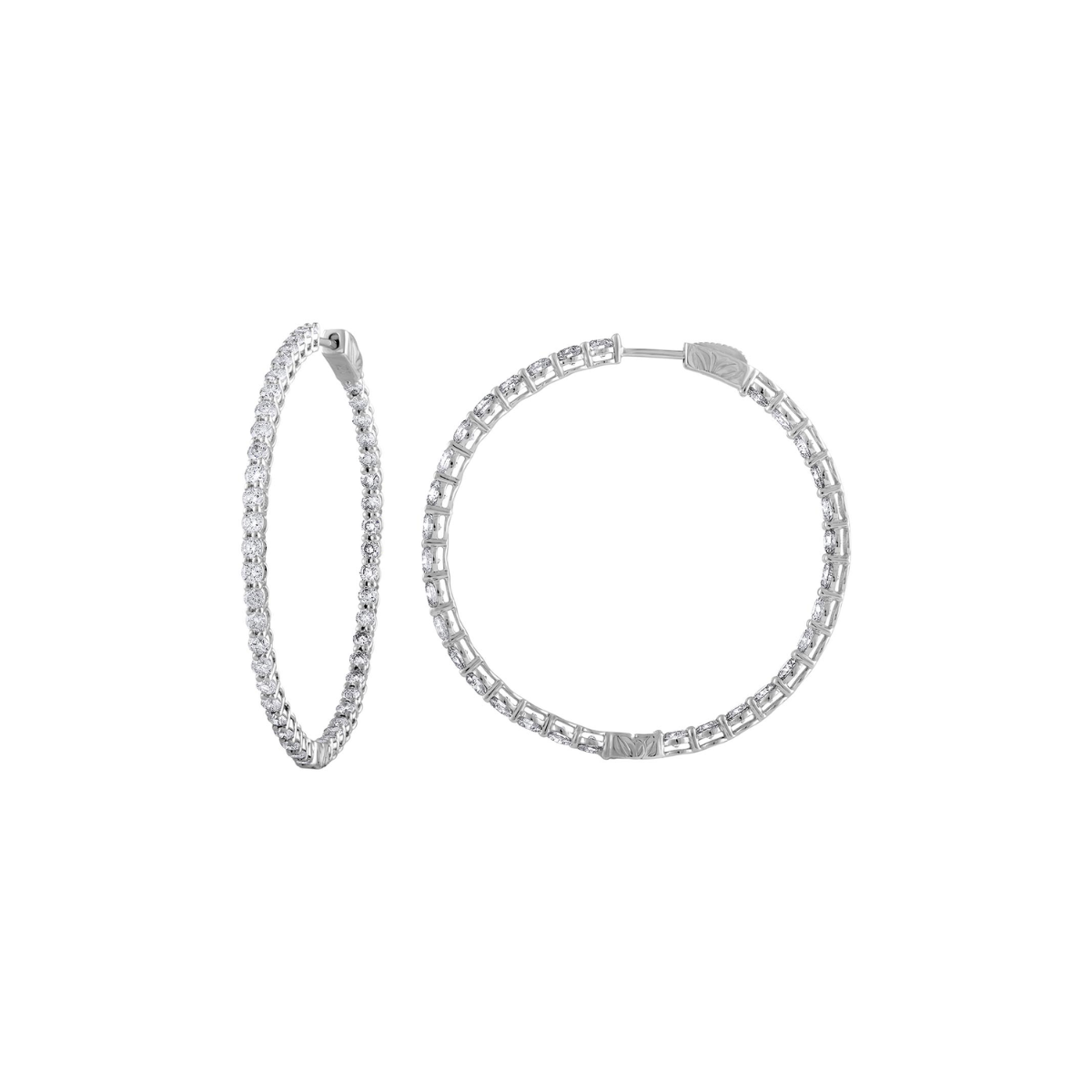 2.50ct Diamond Hoop