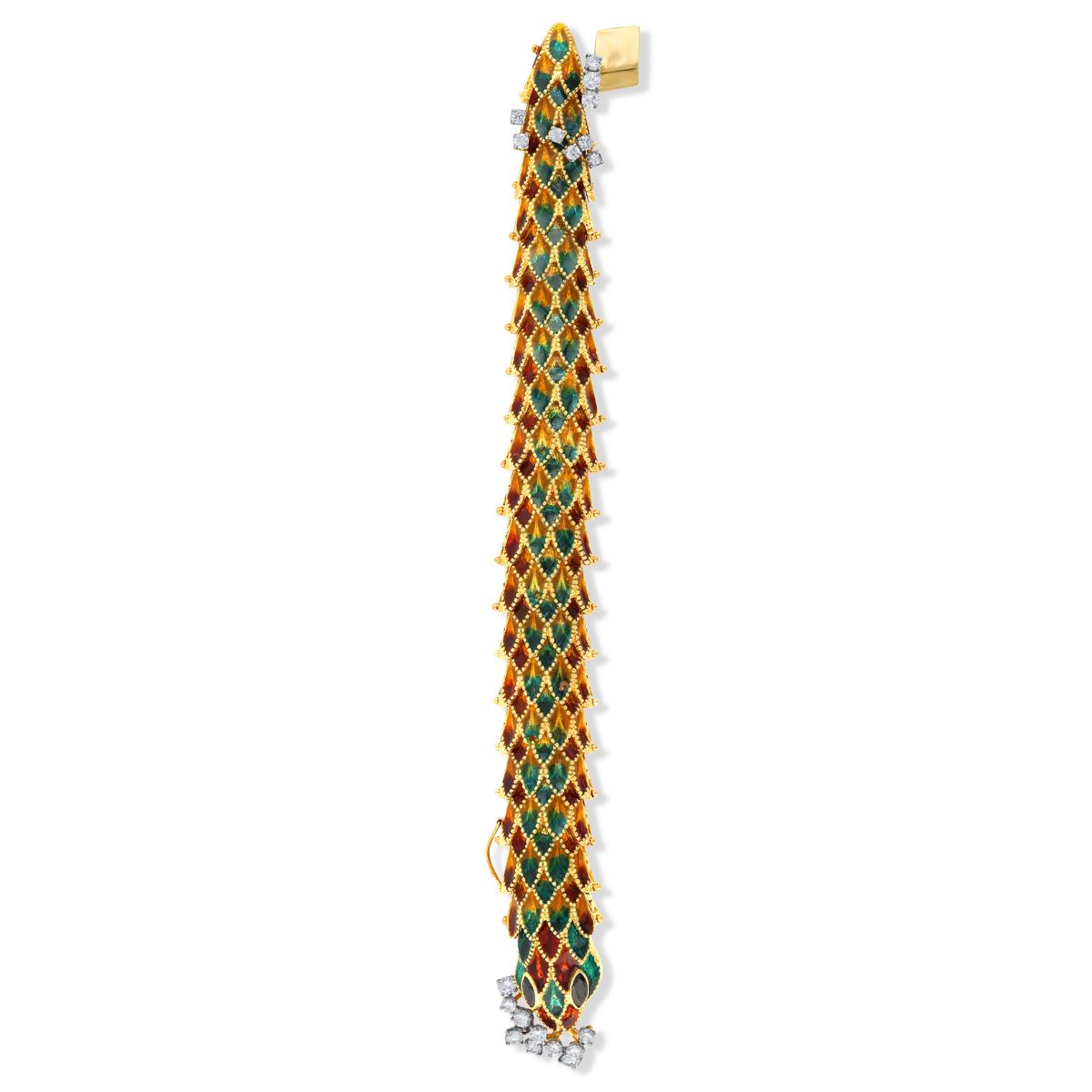 Diamond Snake Bracelet