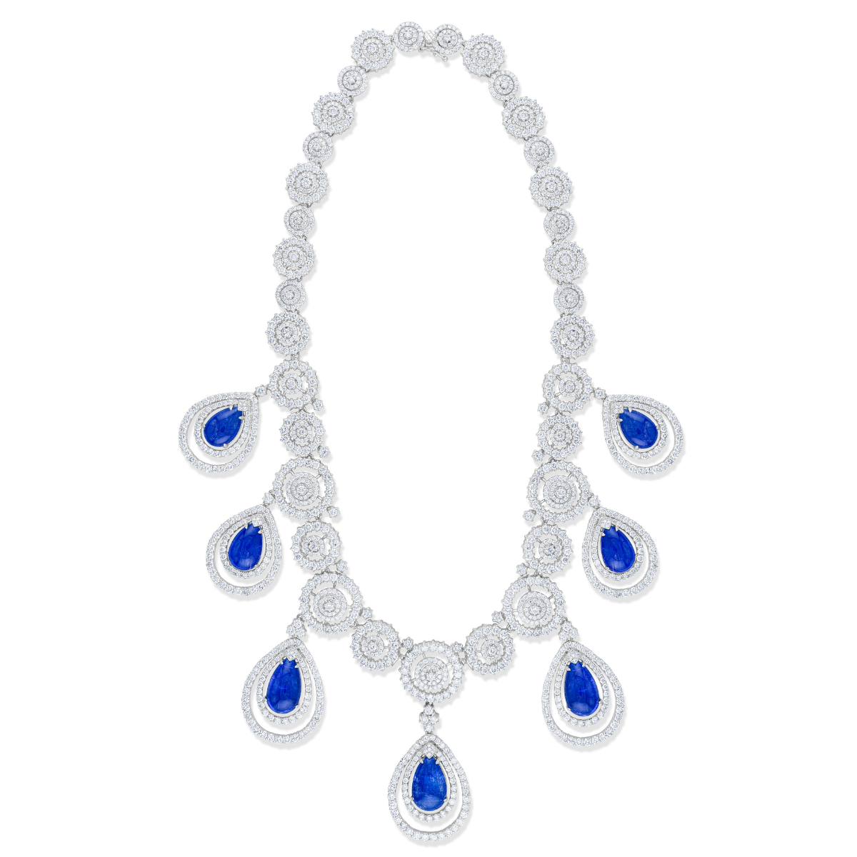 Tanzanite Diamond Necklace