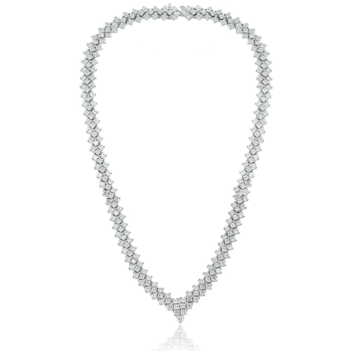 Diamond Mesh Necklace