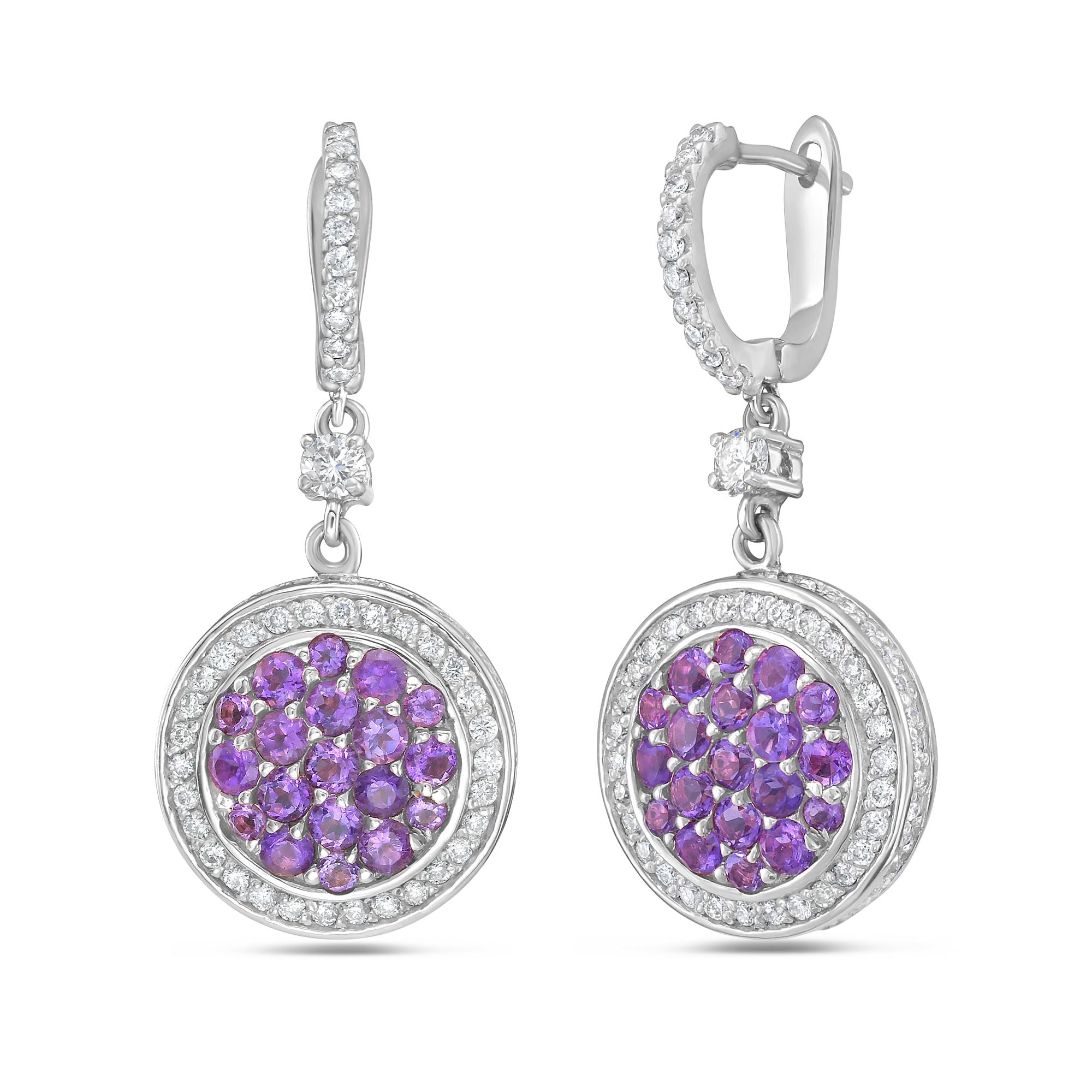 Amethyst Drop Earrings