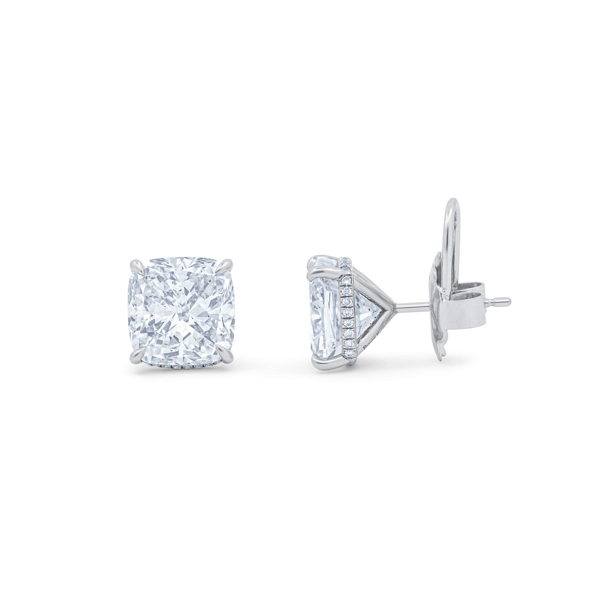 real diamond stud earrings