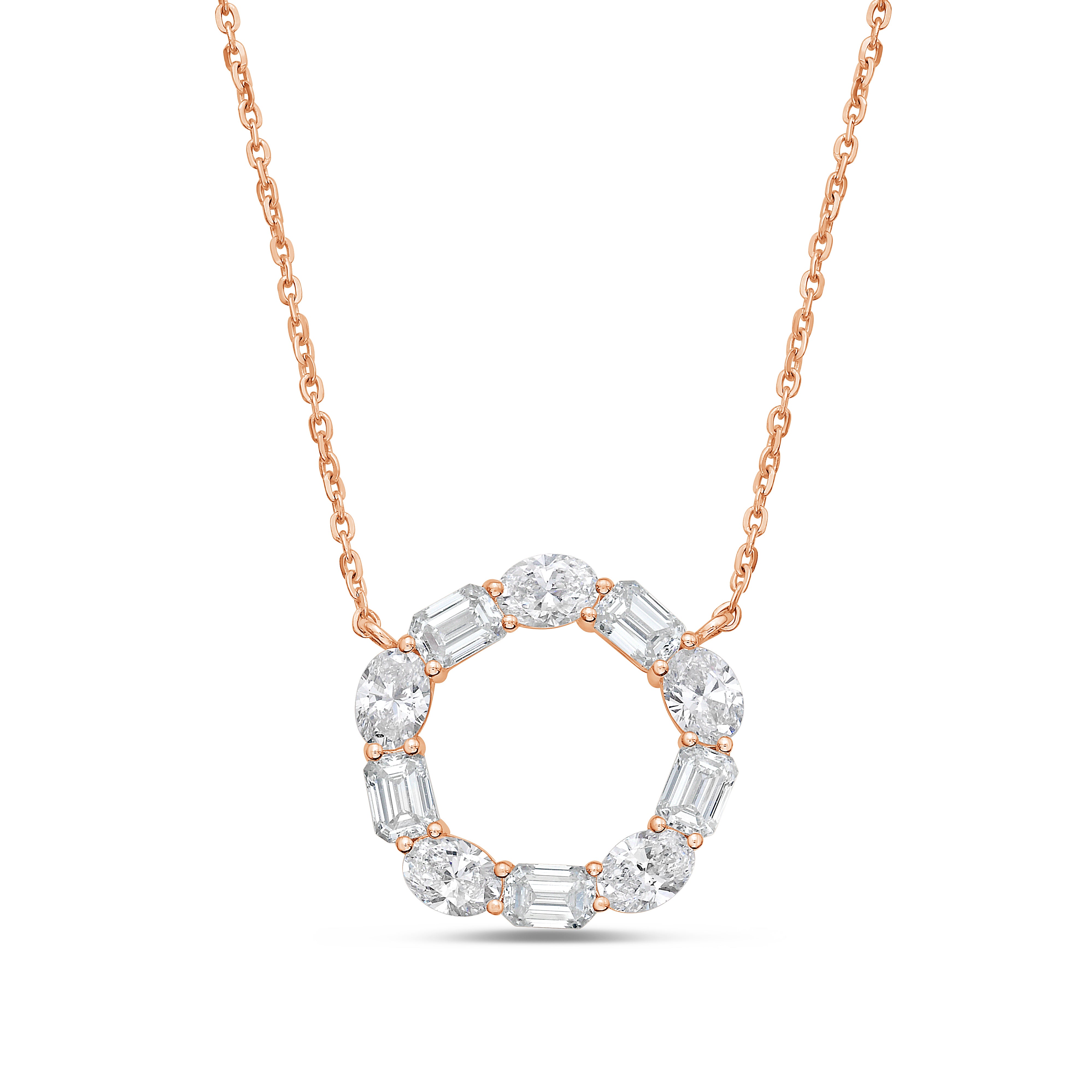lab emerald necklace