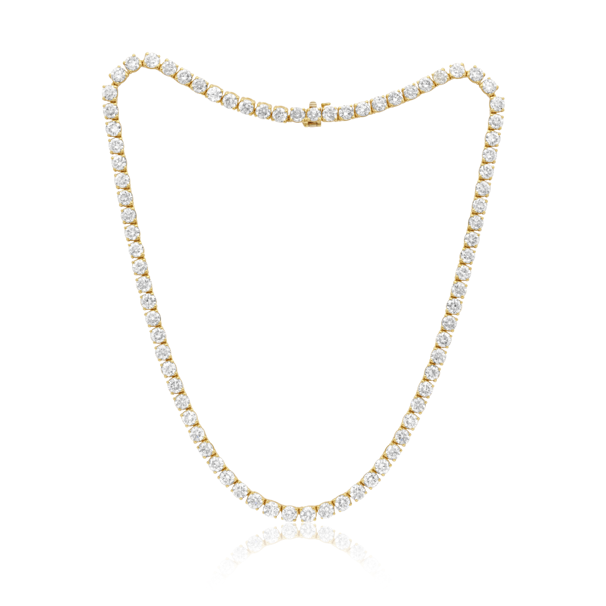 23.30ct Tennis Necklace