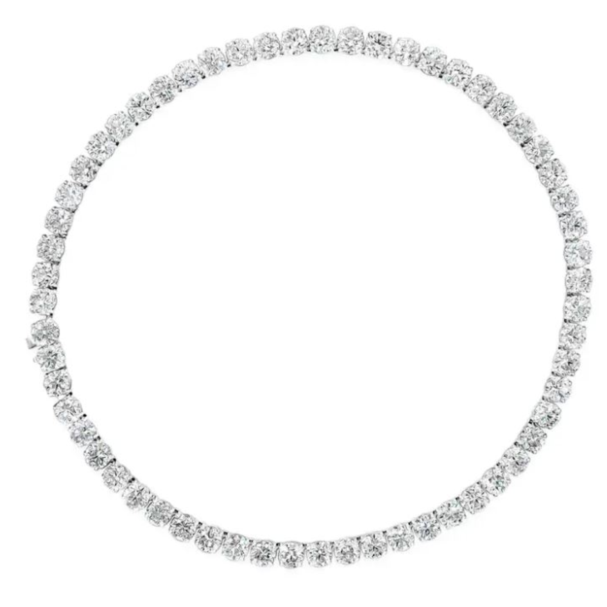 37.50cts Tennis Necklace