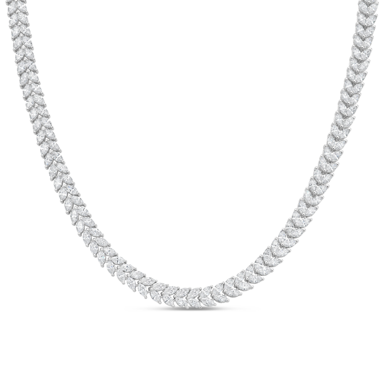 marquise necklace