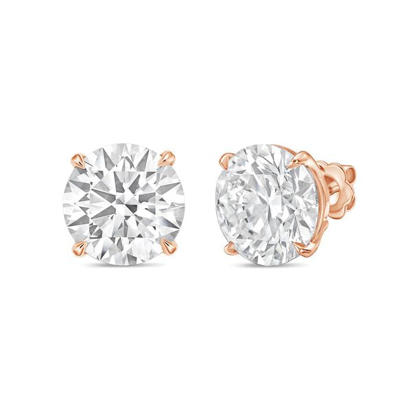 Petite Lab Grown 4 Prong Studs
