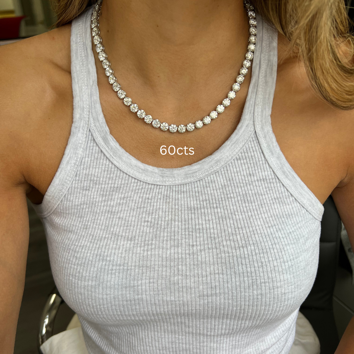 tennis diamond chain
