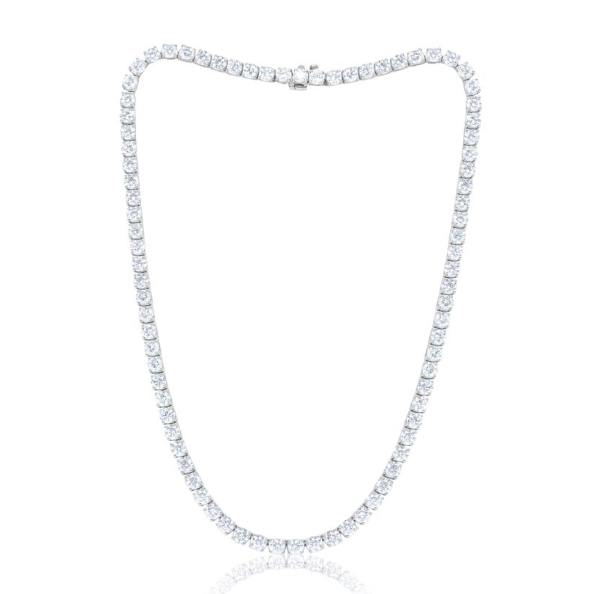 tennis necklace diamond
