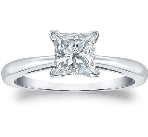Lab Grown Diamond Princess Engagement Ring