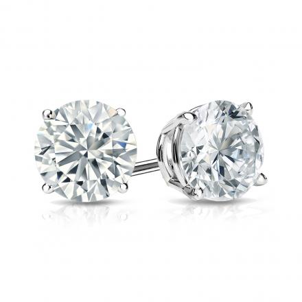5.62ct Round Diamond Studs Earrings